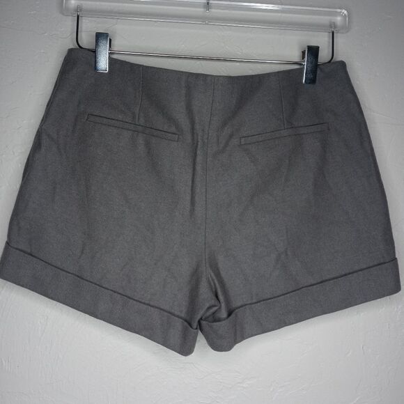 ALLSAINTS Italian Cloth High Waist Cuffed Hem Shorts - Picture 5 of 5